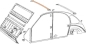 Preview: Mittlere Querstrebe vom Dachholm "Häuschen" 2CV
