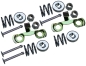 Preview: Bremsbackenmontagesatz hinten (o. Feder) Halteteller m. Montagebohrungen