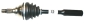 Preview: Antriebswelle Radseite SKF -Neuteil-, 2CV ab Bj. 1966 / AMI8 / MEHARI / DYANE / ...