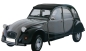 Preview: Klebesatz Charleston grau/grau, 2CV