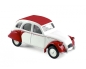 Preview: NOREV: Citroën 2CV Dolly rot/weiss 1986 (1:64)