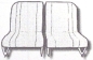 Preview: Bezug-Satz Charleston -wie Original-, 2CV // asymmetrisch