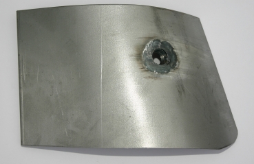 Preview: Gurtverstärkungsblech links -elektrolytisch verzinkt- 2CV