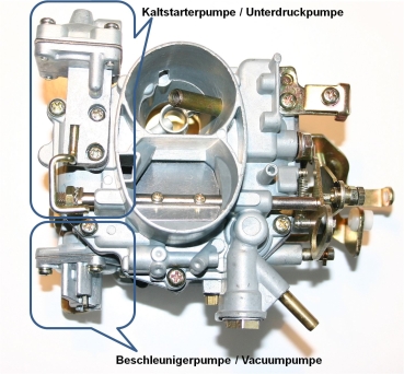Membrane für Beschleunigerpumpe / Vacuumpumpe, 2CV