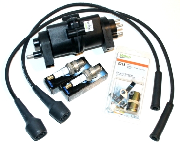 Zündkungs-Kit mit Kontakt + Kondensator, 2CV mit 12V