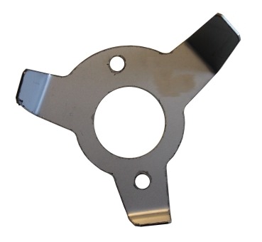 Blinkerhalter -Edelstahl- vorne links (Kralle), 2CV