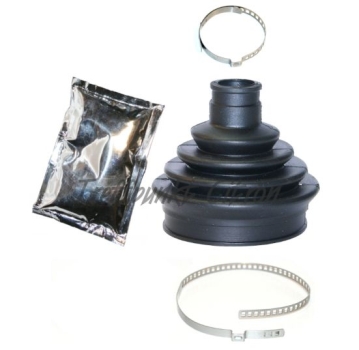 Manschettensatz Radseite NEOPREN, inkl. Fett und Befestigungsschellen, 2CV / DYANE / ...