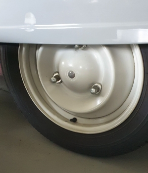 Stopfen für Felgenmittenloch -Kunststoff-, 2CV/....