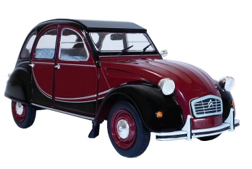 Klebesatz Charleston rot/schwarz, 2CV