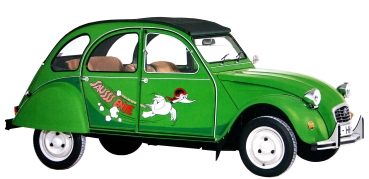 Klebesatz -Sauss Ente-, 2CV