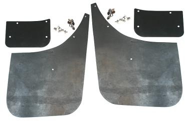 Schmutzfänger/Spritzlappen-Satz vorne, 2CV bis 1973