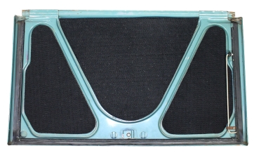 Dämm-Material Satz schwarz/Kenaf für Heckklappe, 3 teilig, 2CV