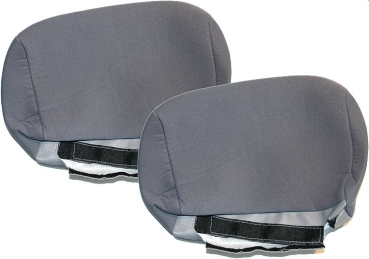 Satz Kopfstützenbezug (Inhalt: 2 Stück) grau, 2CV Charleston
