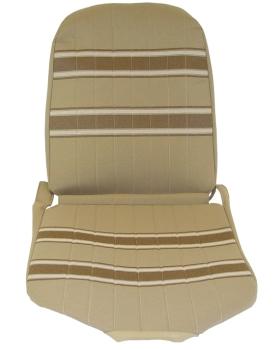 Bezugsatz Jersey (beige+braunen Streifen - wie Original)