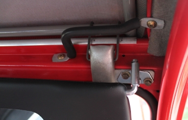 Sonnenblenden Satz GRAU -wie Original- (Inh. 1x links + 1x rechts) mit Metallhalterung, 2CV letzte Baujahre