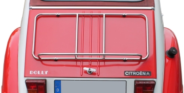Heckgepäckträger Edelstahl poliert -Ausführung wie original-, 2CV
