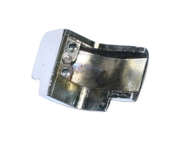 Preview: Rolldachecke links -verchromt - (ohne Schrauben), 2CV