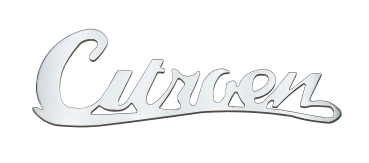 CITROEN - Schriftzug (Edelstahl)
