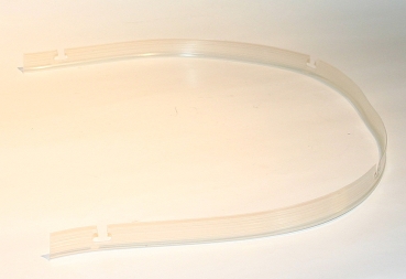 Gummidichtung transparent hinterer Kotflügel an C-Säule, 2CV