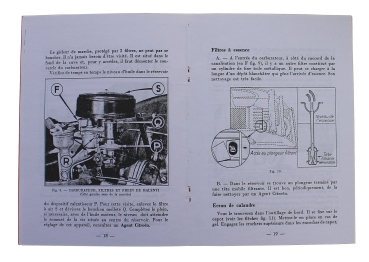 Bedienungsanleitung 2CV + AZ: Ausgabe 1955