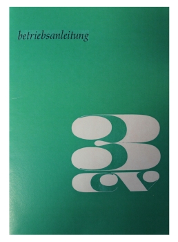 Bedienungsanleitung 3CV - Ausgabe 01/1967