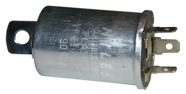 Blinkrelais 12Volt 4x21W -Alu-Ausführung-, 2CV