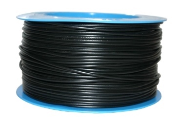 Elektrokabel schwarz 1x1,5mm² (je lfdm.)