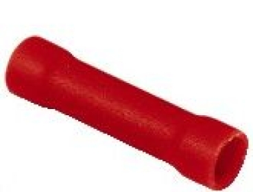 Stoßverbinder 1,7mm rot