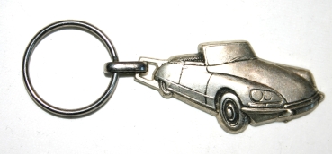 Schlüsselanhänger: DS-Cabrio (letztes Modell) Relief Metall
