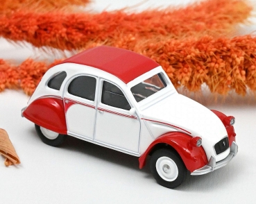 NOREV: Citroën 2CV Dolly rot/weiss 1986 (1:64)