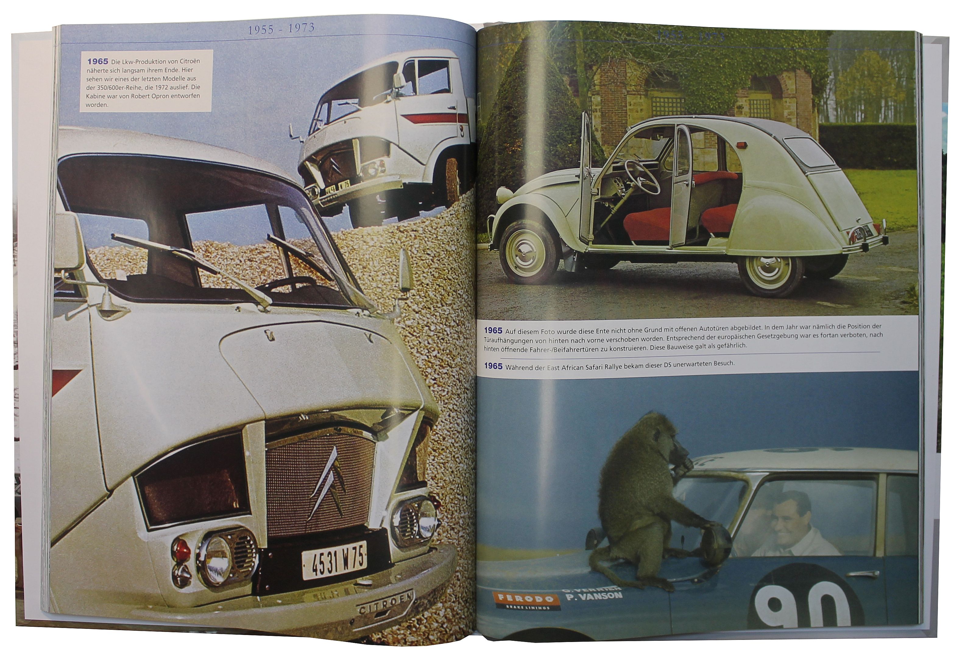 Citroen 2CV und Citroen DS/Ente hinten