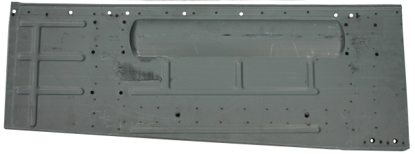 Bodenblech links elektrolytisch verzinkt, AKDY