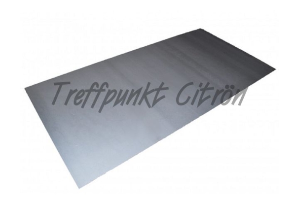 Blechtafel 1000x500x1mm -elektrolytisch verzinkt-