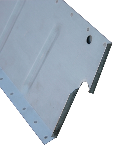 Pedalboden (Rep.-Blech) innen verstärkt, 2CV / AK / ...