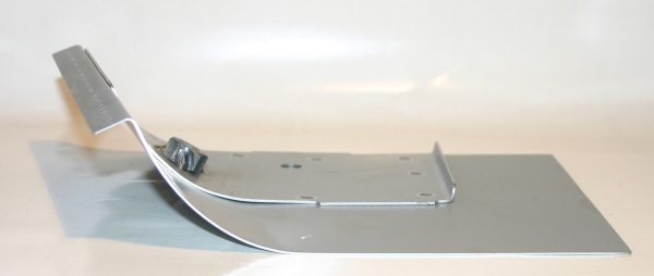 Gurtaufnahme rechts groß ca. 18cm hoch + Umfalzung, 2CV