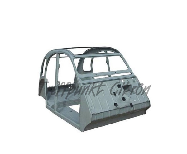 Karosserie -elektrolytisch verzinkt-,  2CV ab Bj. 1970 für hängende Pedale