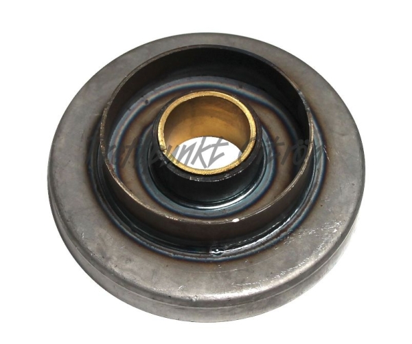 Federtopfverschlussdeckel (110mm) mit Messingbuchse, 2CV / DYANE