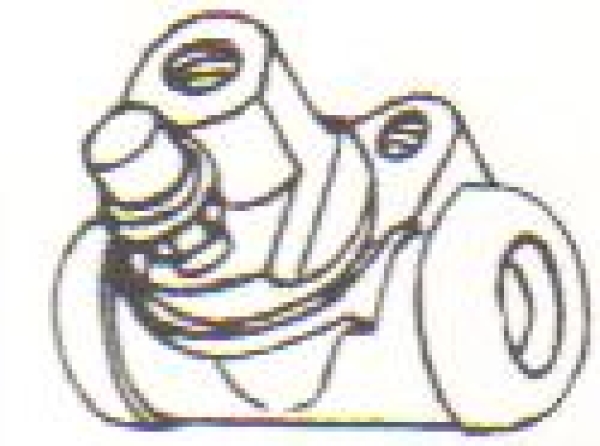 Radbremszylinder DOT hinten 8x1,25 (Ø17,5), 2CV / AK250/ AK400 / DYANE