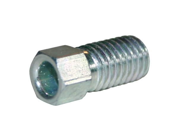 Bördelschraube M8 f. Ø 3,5mm Bremsleitungen, 2CV / DYANE / ...