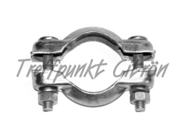 Auspuffschelle 49er -mit extra breitem Kragen-, 2CV6 / DYANE / AK / AKDY