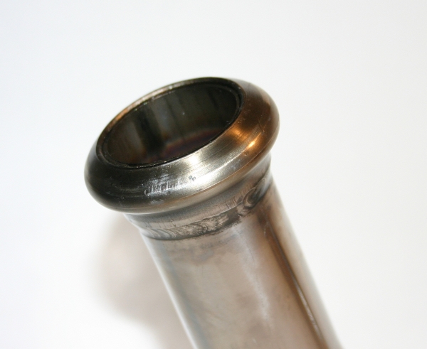 Auspuffrohr vorne Edelstahl, 2CV / AK / DYANE / AKDYANE / AMI8