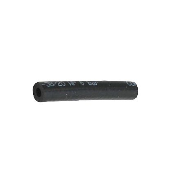 Benzinschlauch (Gummi,  Ø 5,5mm) ÜBergang von Kunststoffleitung zum Metallrohr, 2CV / ...