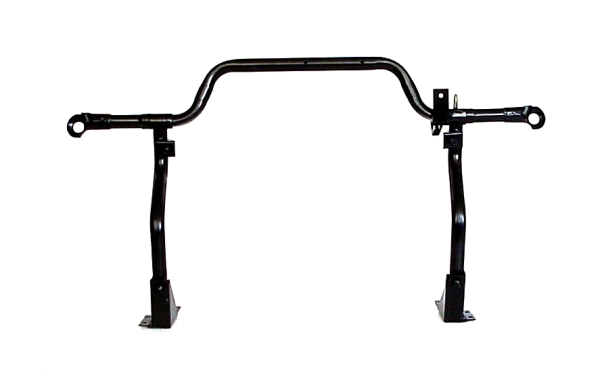 Lampenbaum 2CV schmale Ausführung, schwarz lackiert