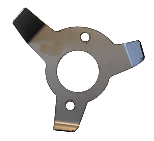 Blinkerhalter -Edelstahl- vorne rechts (Kralle), 2CV