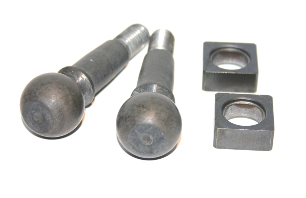 Kugelbolzen-Satz (Inhalt: 2x Kugelbolzen gehärtet + 2x Gleitsteine Standardmaß), 2CV / ...