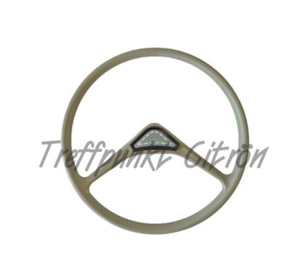 Lenkrad grau "Quillery" Bakelit passend ab 1964, inkl. mittlerer Abdeckung