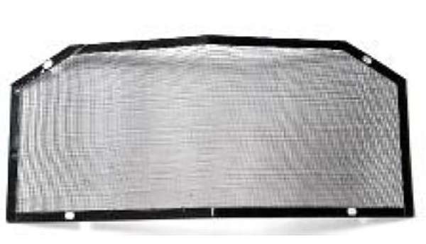 Fliegengitter hinter Haubengrill -schwarz lackiert-, 2CV/AK 60-74