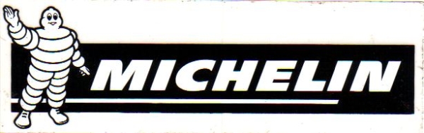 Aufkleber MICHELIN schwarz