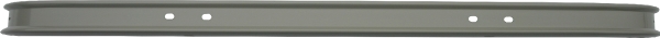 Stoßstange hinten schmal  -gris rosé AC140- lackiert , 2CV