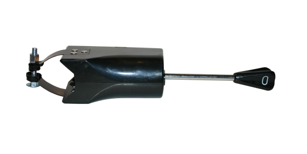 Lichtschalter schwarz -letzte Ausführung- mit Hupenfunktion, 2CV /